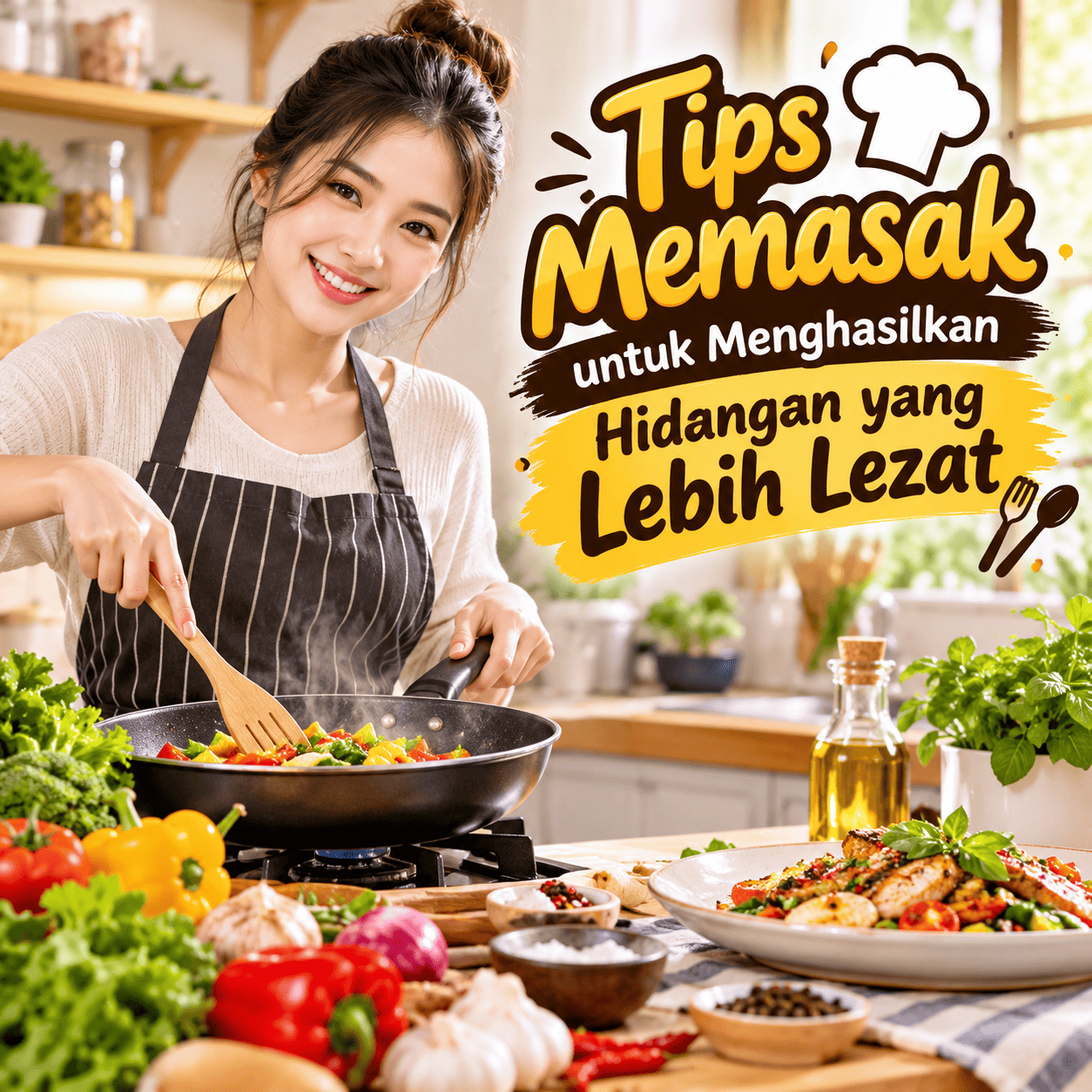 Tips memasak untuk menghasilkan hidangan lebih lezat di dapur